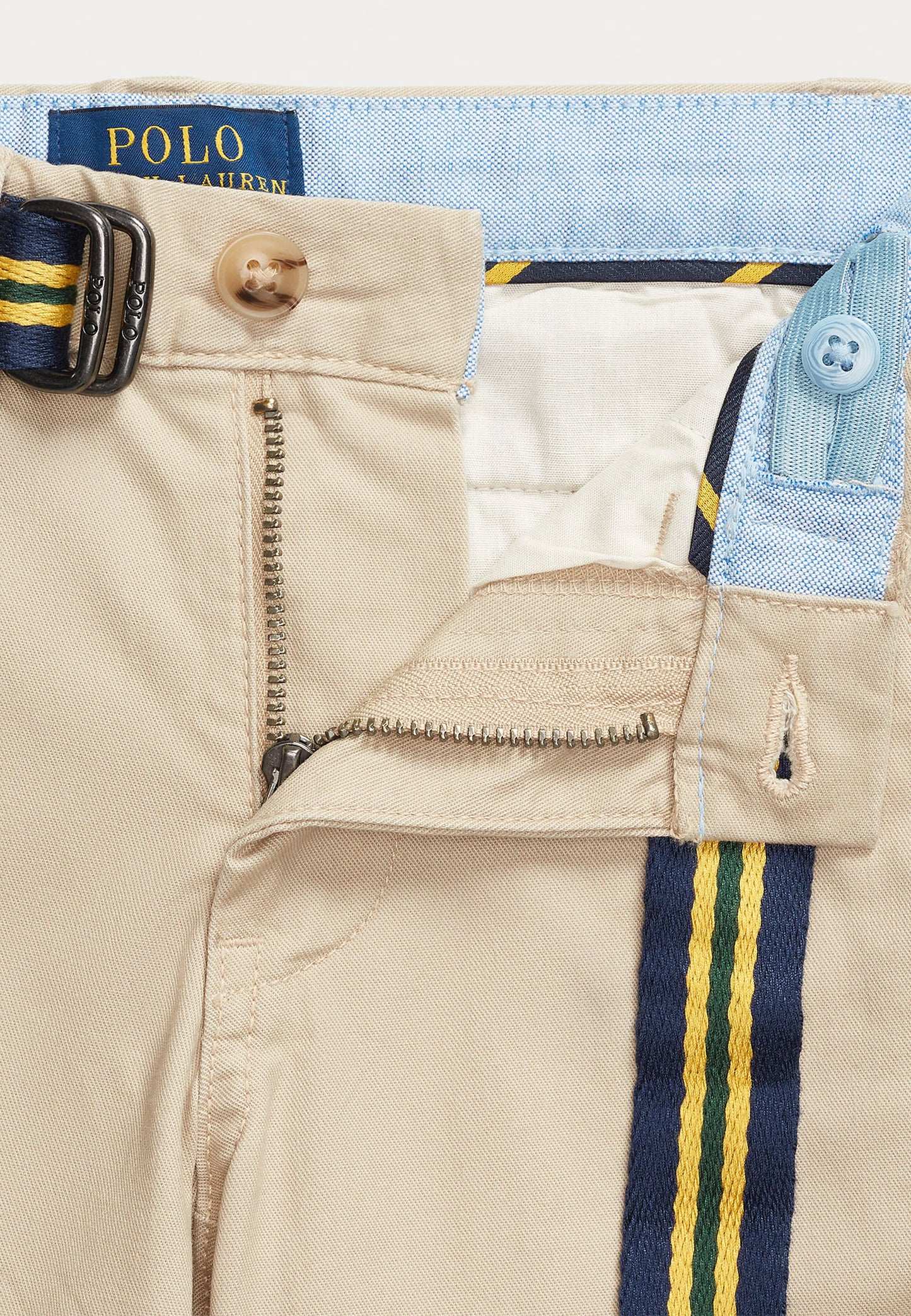 Belted Stretch Skinny Chino