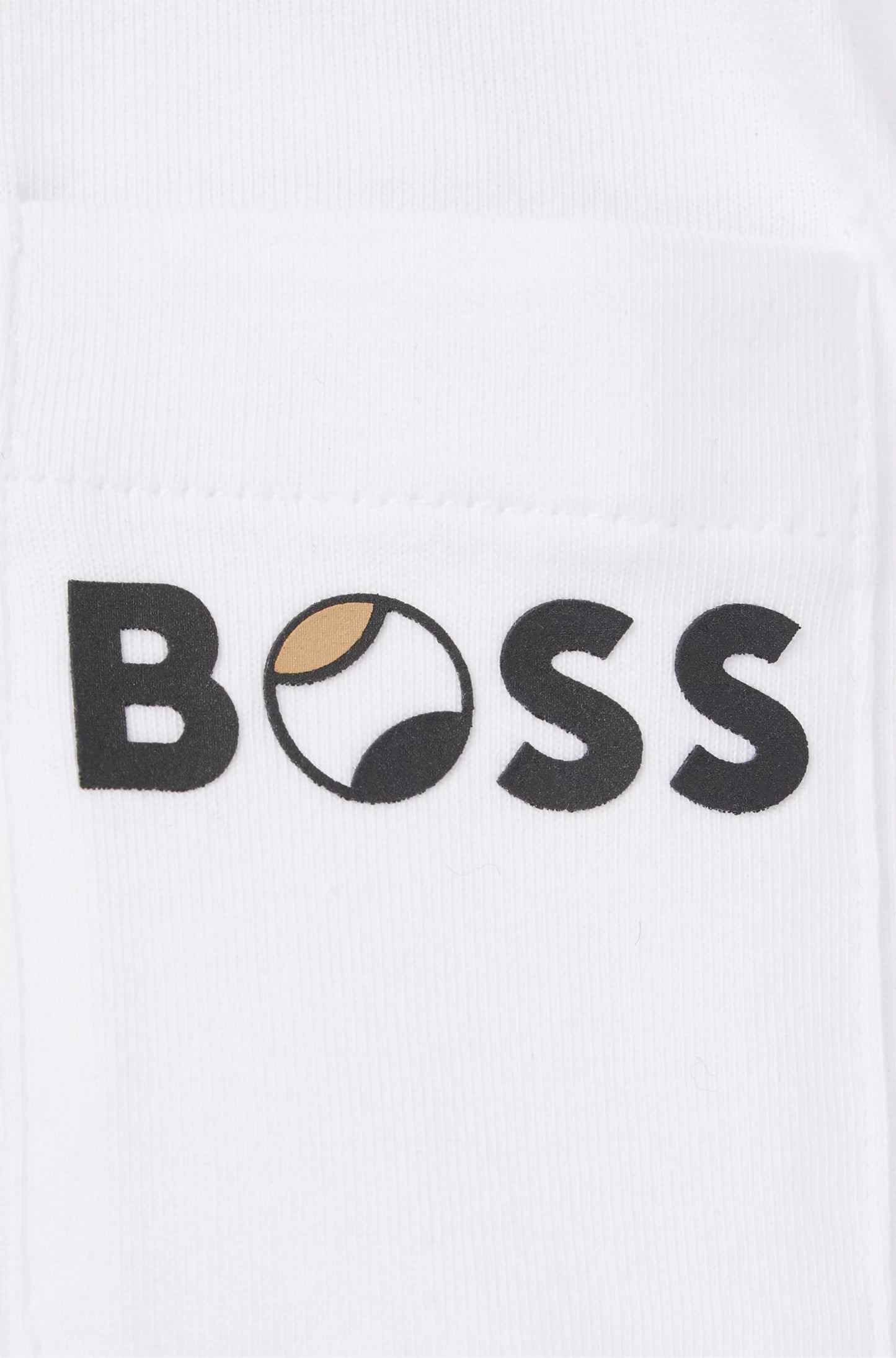 Kids' slim-fit T-shirt in cotton with logo print