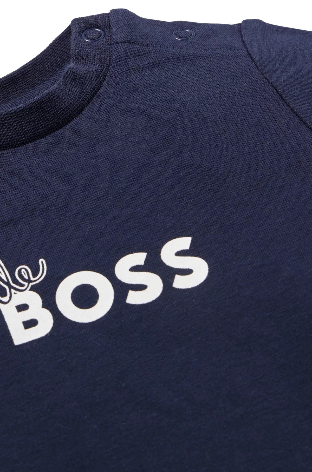 BOSS Blue cotton t-shirt and shorts