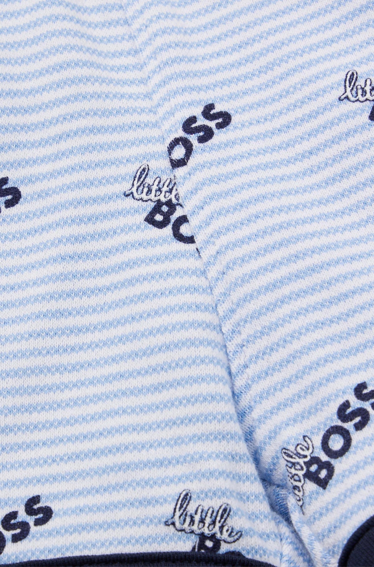 BOSS Blue cotton t-shirt and shorts
