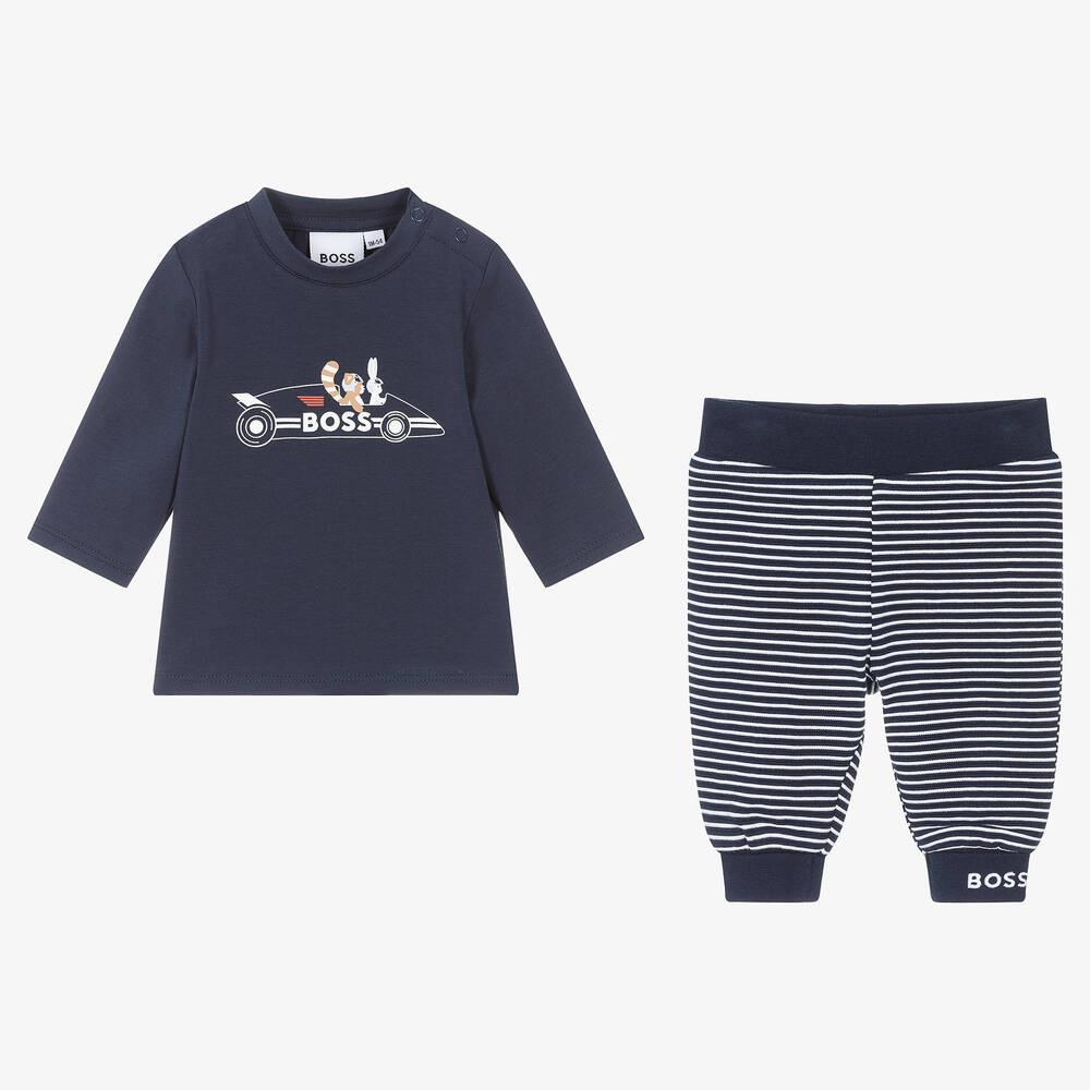 BOSS Blue cotton top and pants