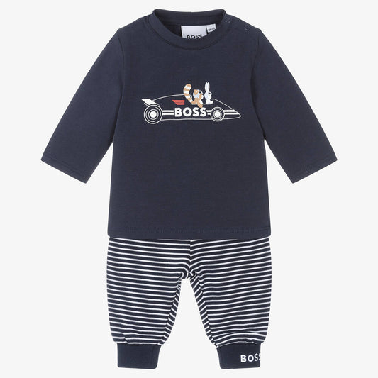 BOSS Blue cotton top and pants