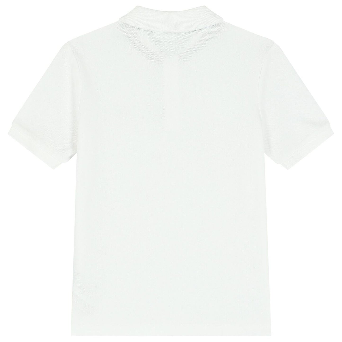 BOSS Boys White Logo Polo Shirt