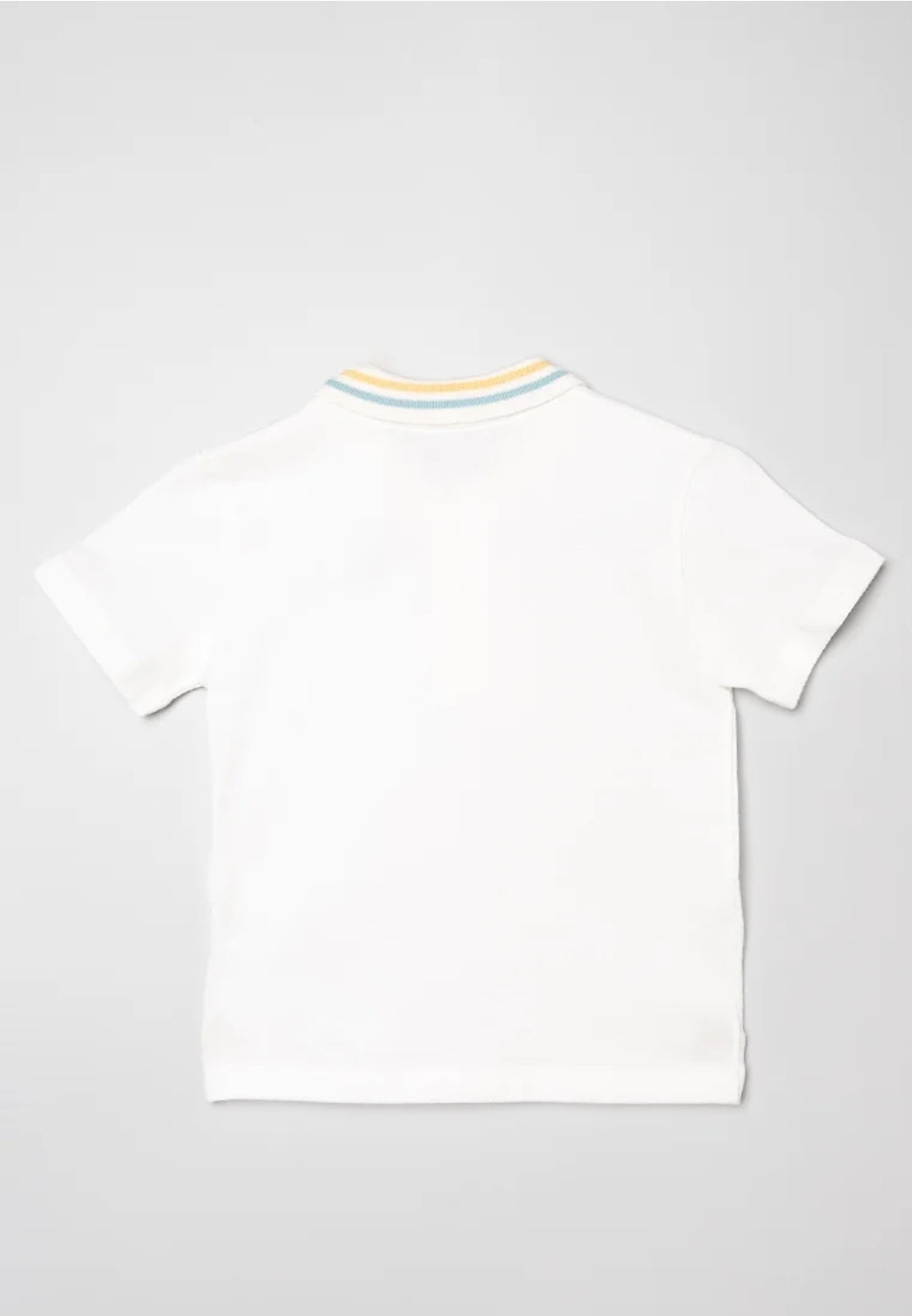 Cotton Polo Shirt with Embroidery